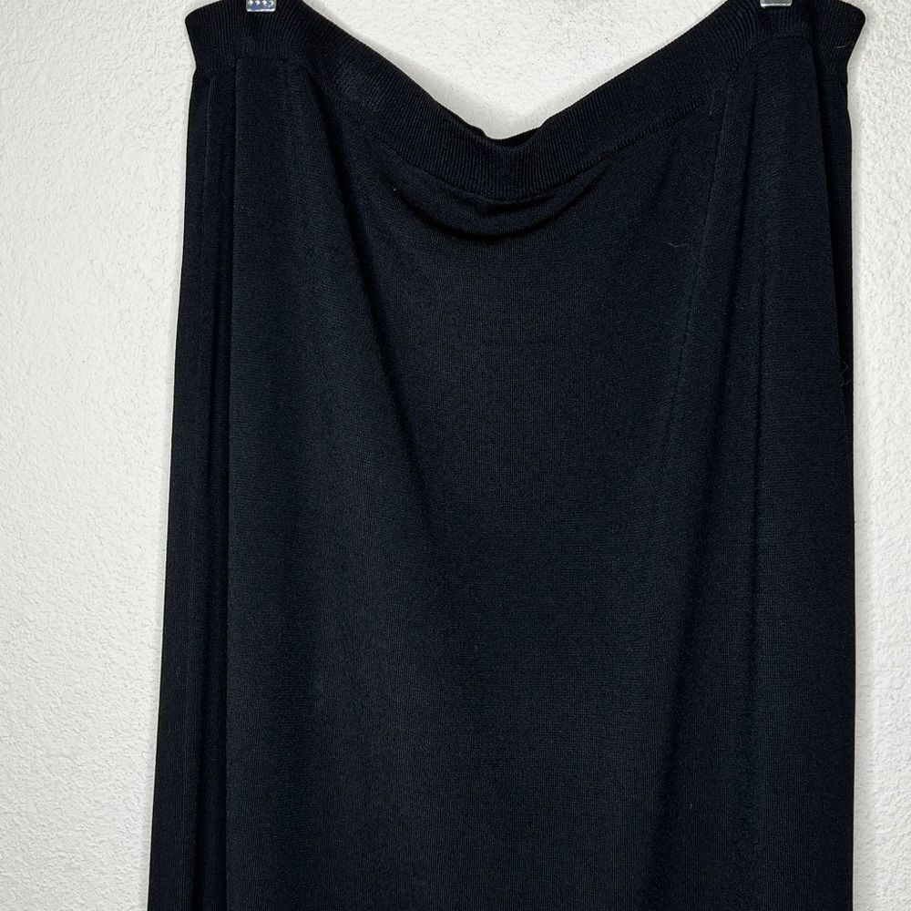 Nygard Collection Black Sweater Skirt - Picture 4 of 8